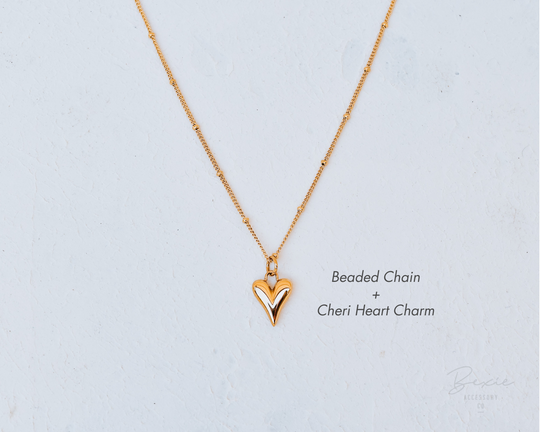 Cheri Heart Charm – Bexie Accessory Co.