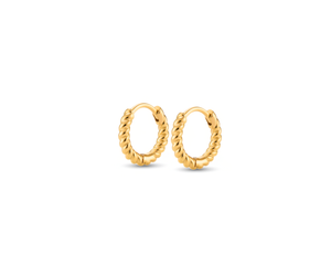 Sammi twisted hoops Gold